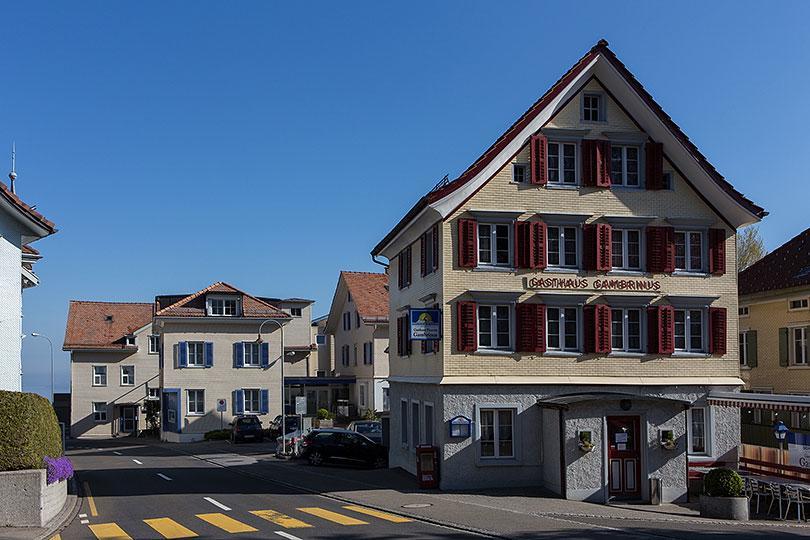 Pizzeria-Pension Gambrinus Walzenhausen Exterior foto