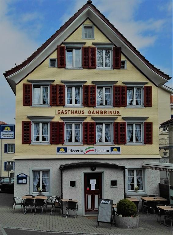 Pizzeria-Pension Gambrinus Walzenhausen Exterior foto
